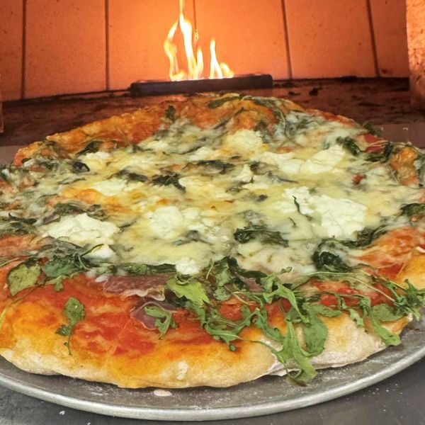 Image de Pizza sur Pierre Croustillante