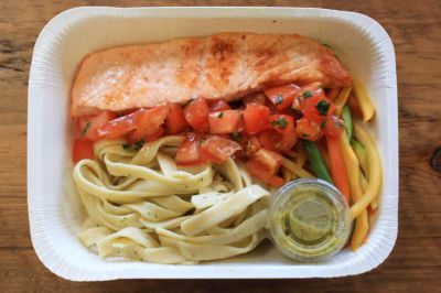 Image de Saumon et sauce vierge a l'échalote