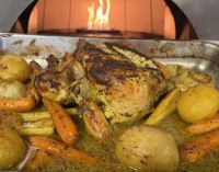 Image de dinde  braisé avec ses légumes