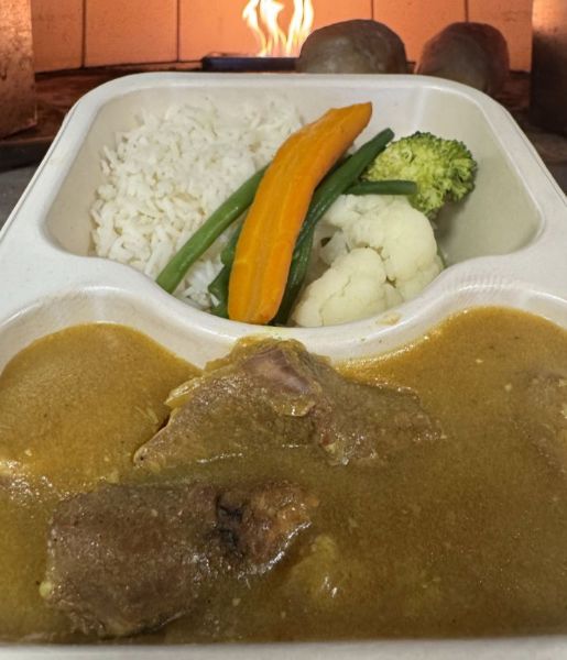 Image de Mijoté de veau et légumes au cari et quinoa